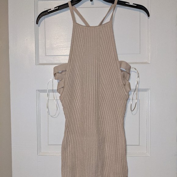 LELIS sweater bodycon dress - Picture 1 of 4
